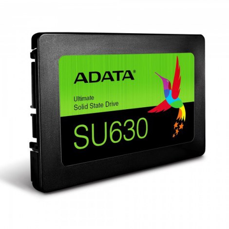 ADATA | Ultimate SU630 3D NAND SSD | 960 GB | SSD form factor 2.5" | SSD interface SATA | Read speed 520 MB/s | Write speed 450 - 3